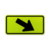 Diagonal Arrow Right Sign