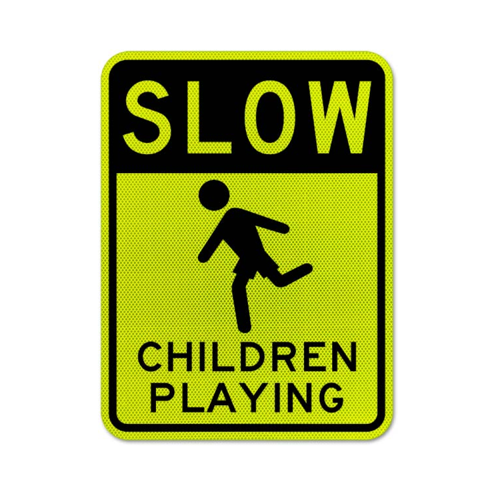 Slow Children Playing Sign