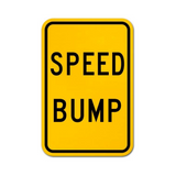 Speed Bump Sign