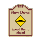 Speed Bump Ahead Sign