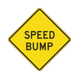 Speed Bump Sign