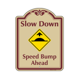 Speed Bump Ahead Sign
