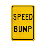 Speed Bump Sign