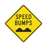Speed Bumps Sign
