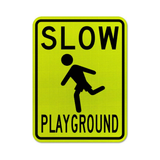Slow Playground Sign