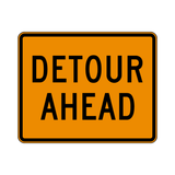Detour Ahead Sign