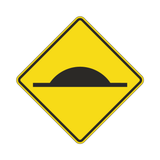Speed Bump Symbol Sign