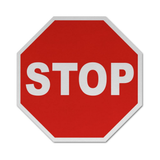 Stop Safety Sign