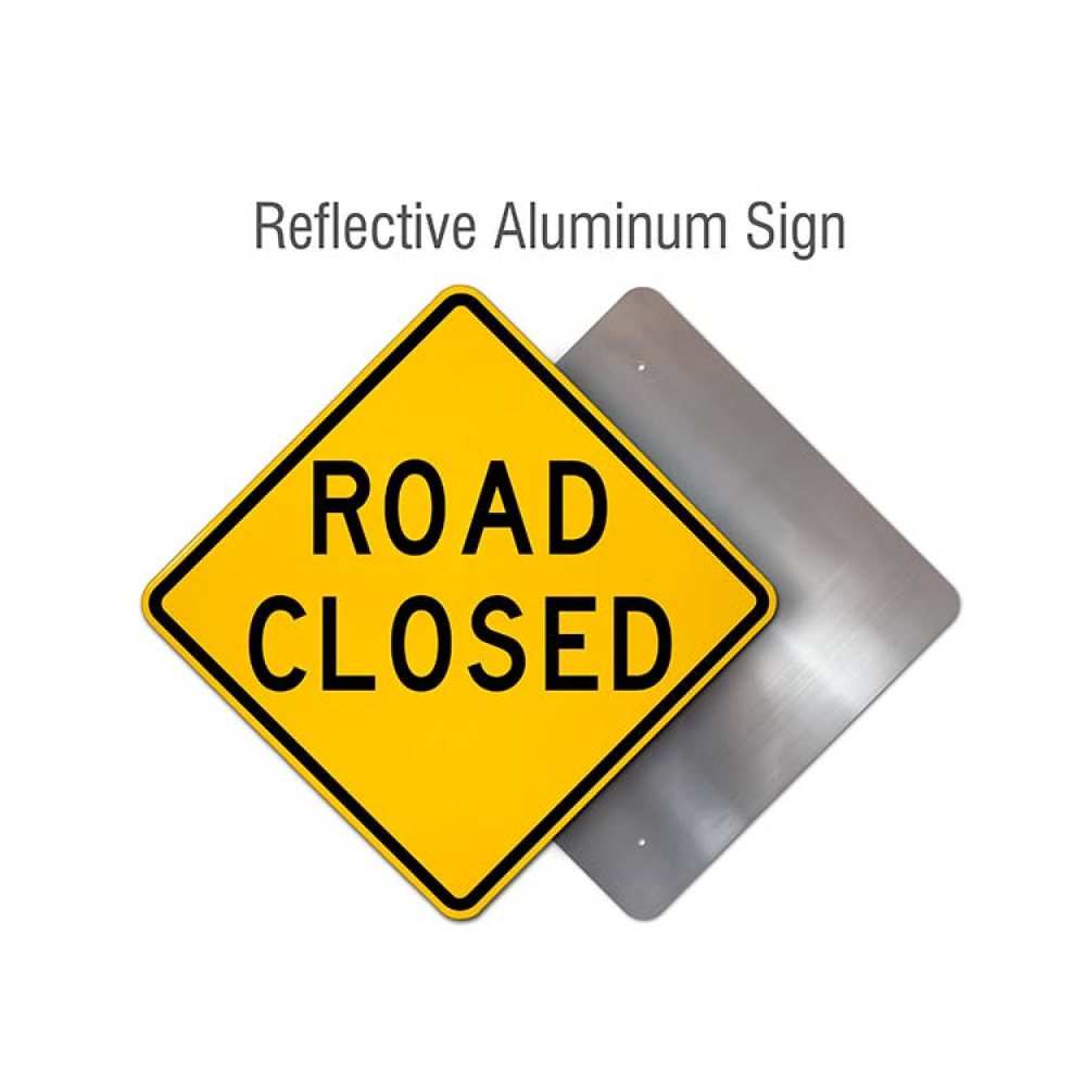 Road Closed Sign