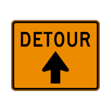 Detour Sign (Up Arrow)
