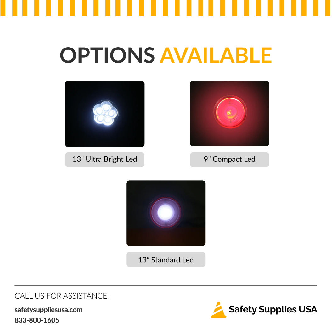 LED Traffic Wands