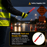 LED Traffic Wands