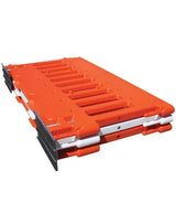 Plastic Pedestrian Barrier – Interlocking Crowd Control Wall, 6.5 Ft Length, High-Visibility