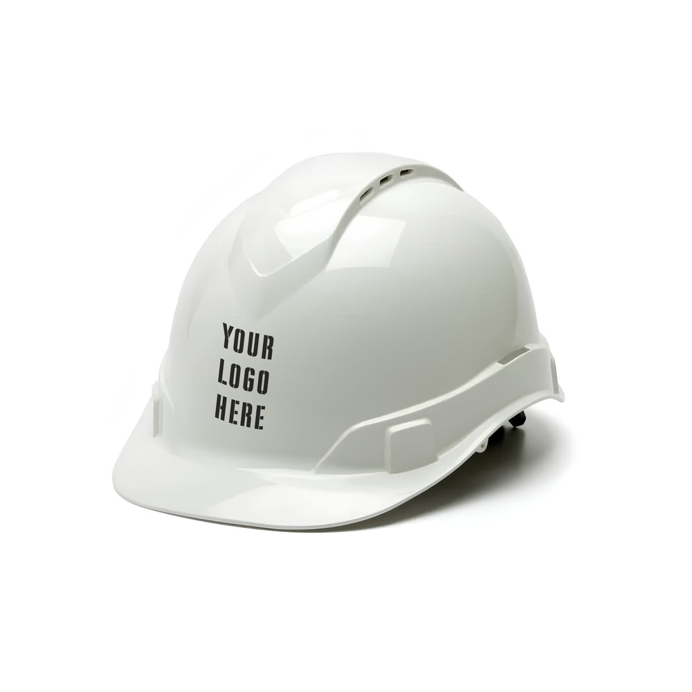 Pyramex Custom Ridgeline Cap Style Vented Hard Hat - ANSI Type 1 - Class C