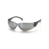 Pyramex S4170S Intruder Safety Glasses – Silver Mirror Lens & Frame, UV Protection, ANSI Z87.1 Rated