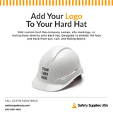 Custom Pyramex Ridgeline Cap Style Hard Hat - ANSI Type 1 - Class C, G, E