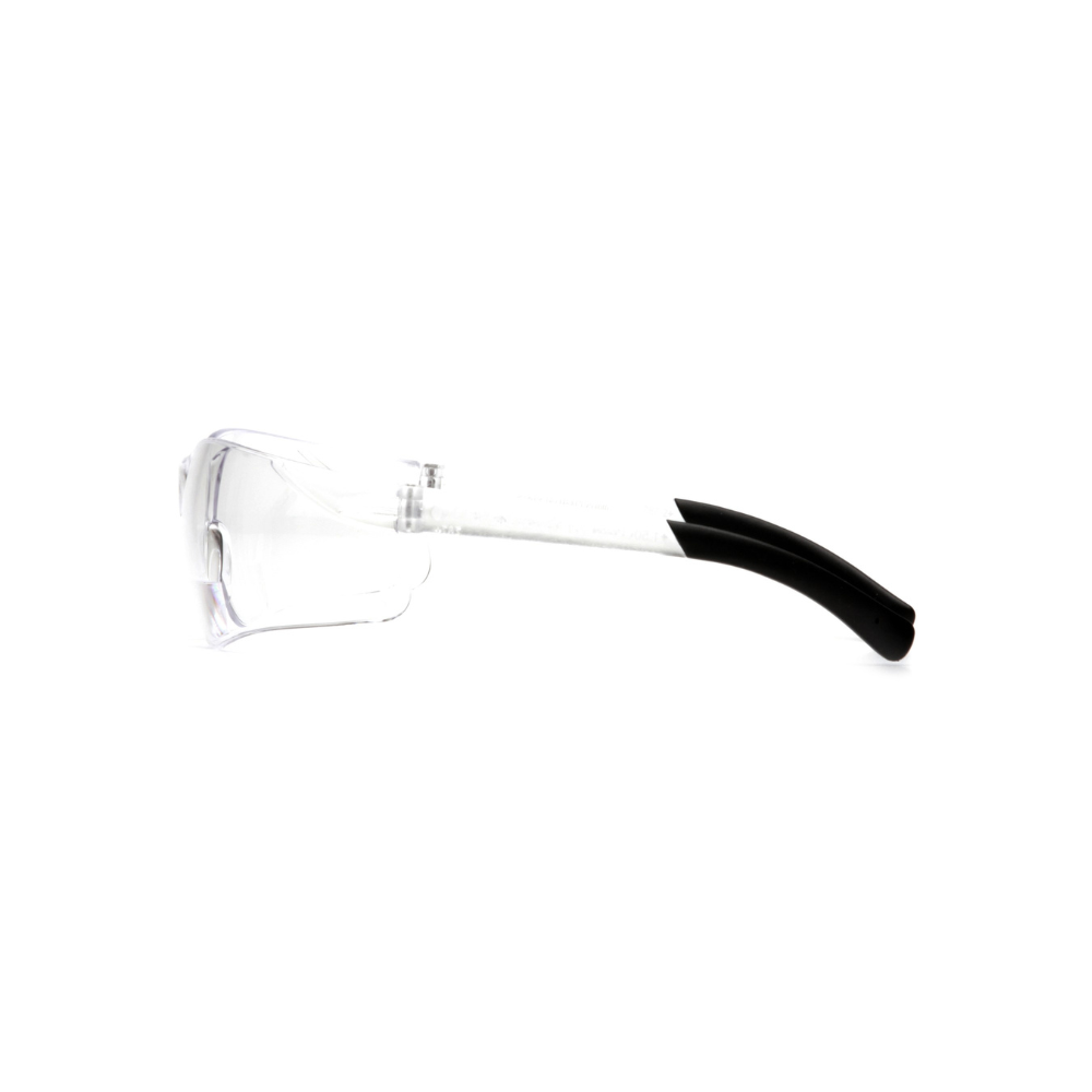 Pyramex S2510R20 Clear +2.0 Bifocal Safety Reader Glasses (6-Pack) – Wraparound Protective Eyewear for Work & Reading