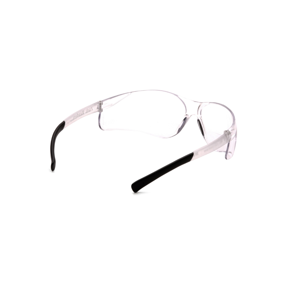 Pyramex S2510R25 Clear +2.5 Bifocal Safety Reader Glasses (6-Pack) – Wraparound Protective Eyewear for Work & Reading