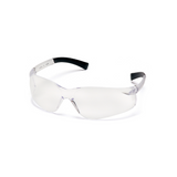 Pyramex S2510S Clear Lens Safety Glasses – Lightweight Protective Eyewear with Wraparound Frame for Eye Protection