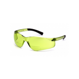 Pyramex S2514R15 IR-Filter +1.5 Bifocal Safety Reader Glasses (6-Pack) – Wraparound Protective Eyewear with Low-IR Lens