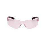 Pyramex S2517SN Pink Lens Safety Glasses for Small Faces – Wraparound Mini Protective Eyewear