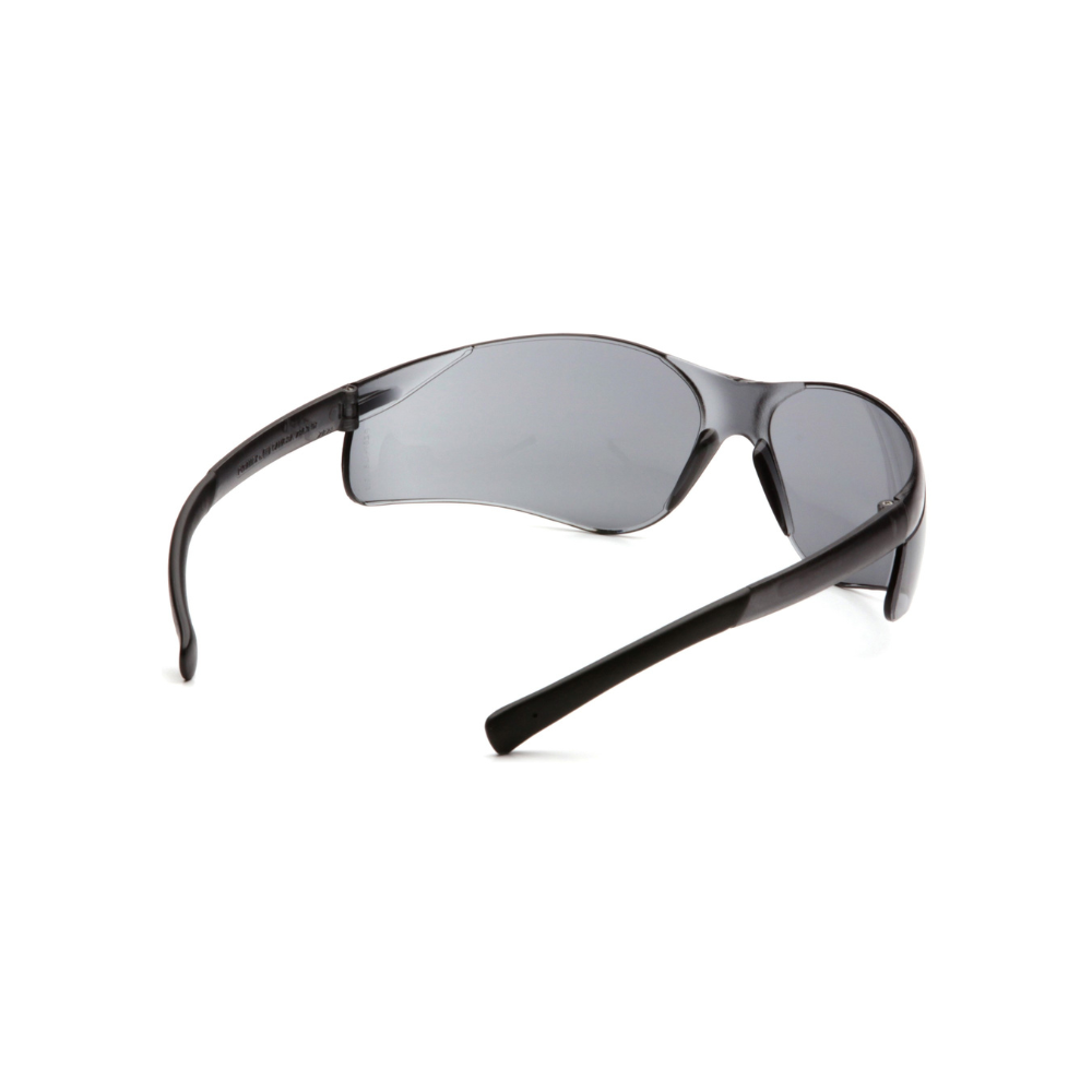 Pyramex S2520SN Gray Lens Mini Safety Glasses for Small Faces – Wraparound Lightweight Protective Eyewear