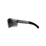 Pyramex S2520S Gray Lens Safety Glasses – Wraparound Protective Eyewear with Glare Reduction & UV-Filtered Polycarbonate