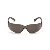 Pyramex S4120SN Gray Lens Mini Intruder Safety Glasses – Frameless Wraparound Eyewear for Small Faces & Eye Protection
