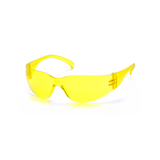 Pyramex S4130S Intruder Safety Glasses – Amber Lens & Frame, Lightweight, Scratch-Resistant, ANSI Z87.1 Rated