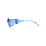 Pyramex S4160S Intruder Safety Glasses – Infinity Blue Lens & Frame, Anti-Slip, ANSI Z87.1 Rated, Lightweight
