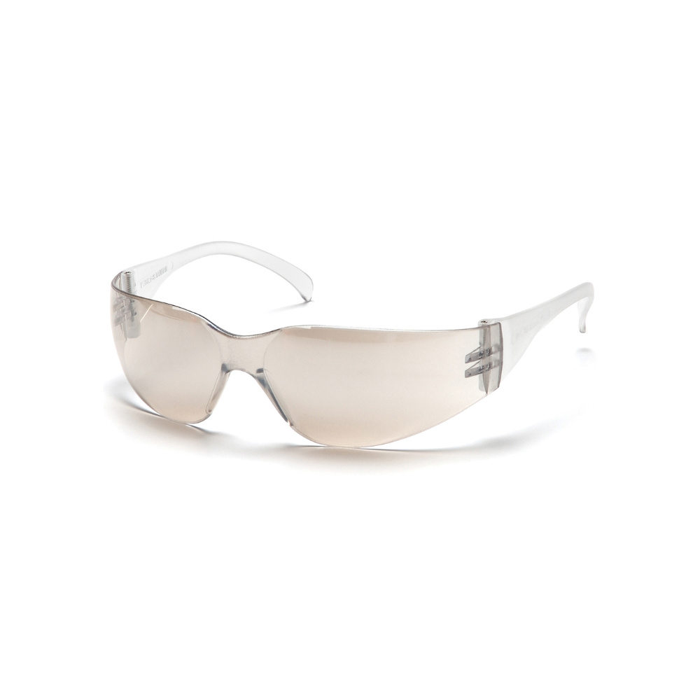 Pyramex S4180S Intruder Safety Glasses – Indoor/Outdoor Lens, Lightweight Frame, Scratch-Resistant, ANSI Z87.1 Rated