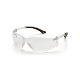 Pyramex S5810S Clear Lens Safety Glasses – Lightweight Wraparound Protective Eyewear with Anti-Scratch Impact Resistance