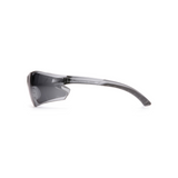 Pyramex S5820S Gray Lens Safety Glasses – Frameless Lightweight Protective Eyewear with Side Protection & 99% UV Shield