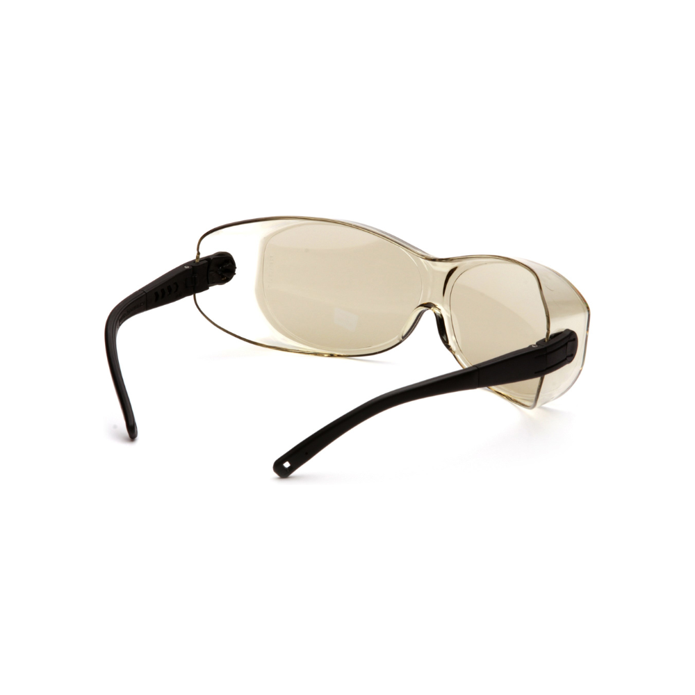 Pyramex S7580SJ Indoor-Outdoor OTS XL Safety Glasses – Over-Prescription Wraparound Protective Eyewear