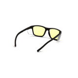 Pyramex SB10734D UV400 Amber Lens Safety Glasses – Lightweight Protective Eyewear with Side Shields & Scratch-Resistant Polycarbonate Lens