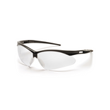Pyramex SB6310STP Clear Anti-Fog Lens Safety Glasses with Black Frame – PMXtreme Impact-Resistant Protective Eyewear