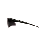 Pyramex SB6320SP Black Frame Gray-Lens Safety Glasses – Wraparound Protective Eyewear with Glare Reduction & UV-Filter