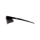Pyramex SB6376SP Smoke Green Mirror Lens Safety Glasses with Black Frame – Wraparound Protective Eyewear for Glare Reduction & Eye Safety