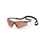 Pyramex SCM6318STP Camo Frame Sandstone Bronze Lens Safety Glasses – Wraparound PMXtreme Protective Eyewear for Glare Reduction & UV Protection