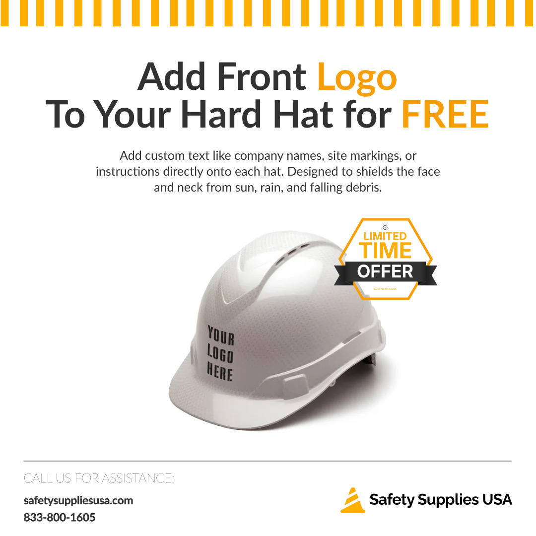 Custom Pyramex Ridgeline Hydro Dipped Cap Style Vented Hard Hat - ANSI Type 1 - Class C