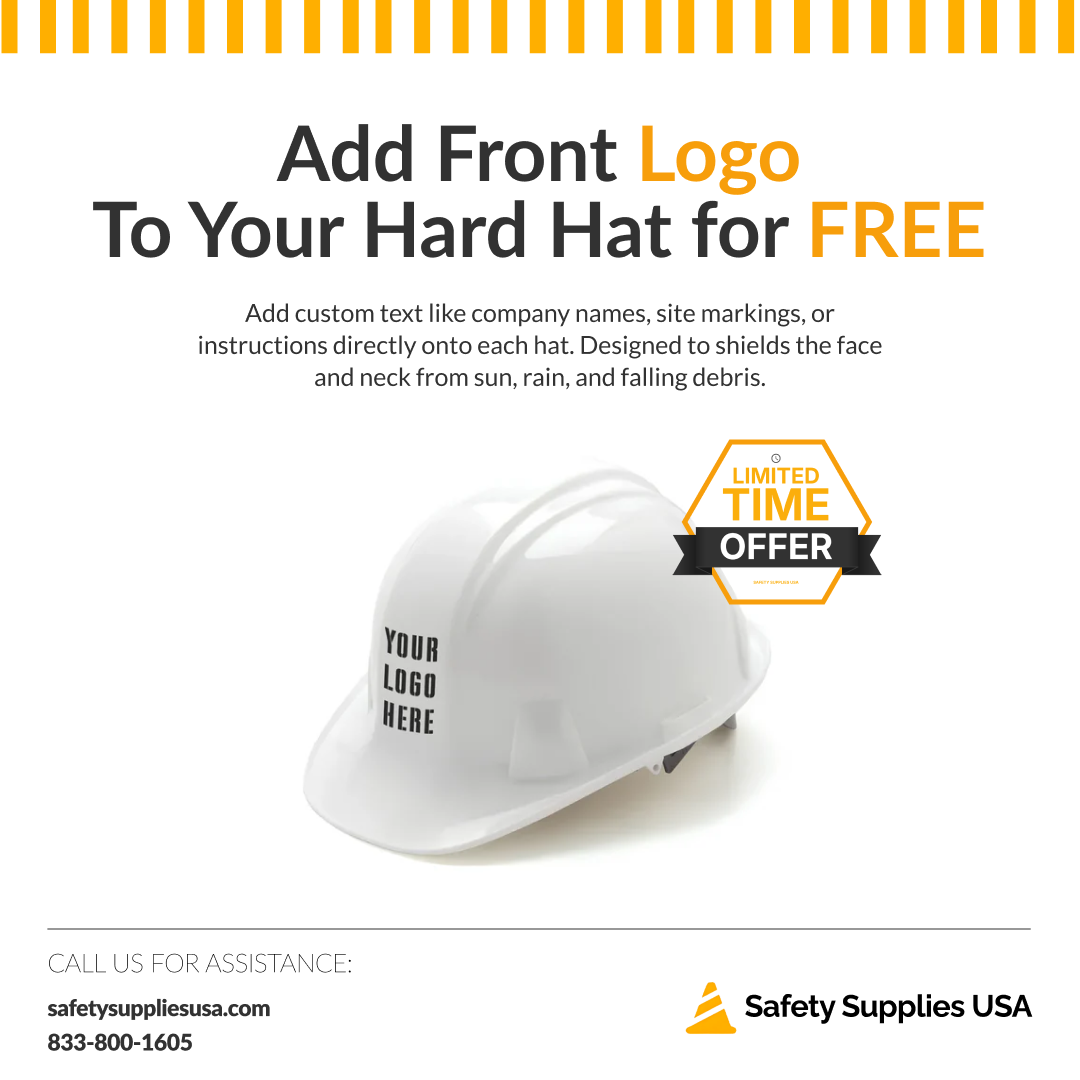 Custom Pyramex Cap Style Hard Hat - SL Series - ANSI Type 1 - Class C, G, E