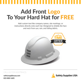 Custom Pyramex Ridgeline Hydro Dipped Full Brim Hard Hat - ANSI Type 1 - Class C, G, E