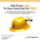 Custom Pyramex Ridgeline Full Brim Hard Hat - ANSI Type I - Class C, G, E