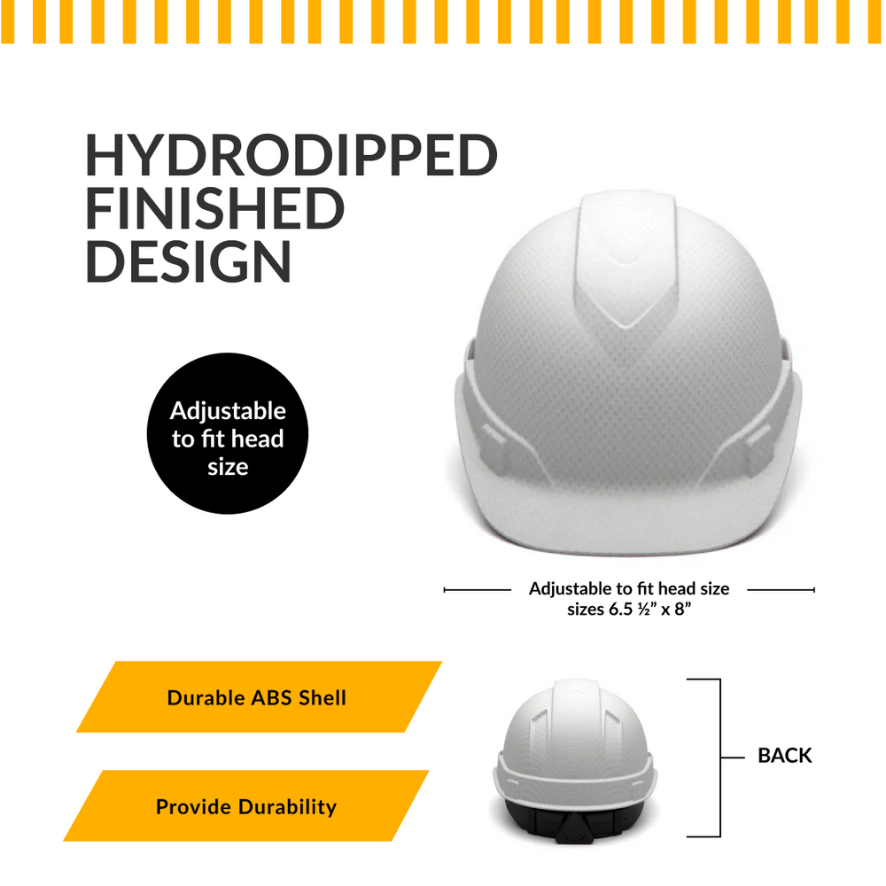 Custom Pyramex Ridgeline Hydro Dipped Cap Style Hard Hat - ANSI Type 1 - Class C