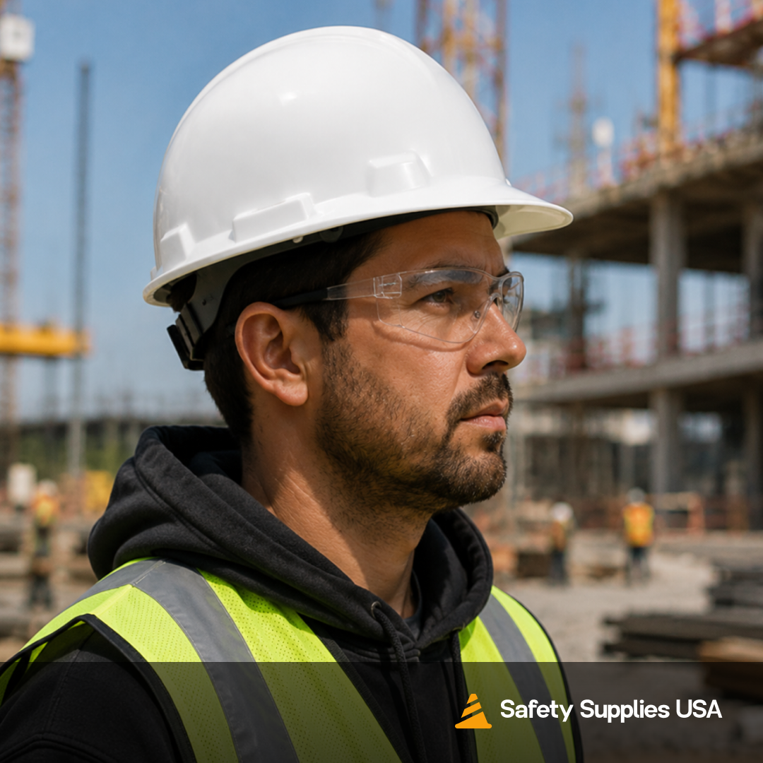 Custom Pyramex Sleek Shell Full Brim Hard Hat - SL Series - ANSI Type 1 - Class E