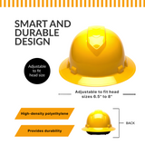 Custom Pyramex Ridgeline Full Brim Hard Hat - ANSI Type I - Class C, G, E