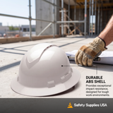 Custom Pyramex Ridgeline Full Brim Vented Hard Hat - ANSI Type 1 - Class C