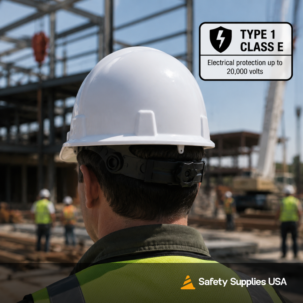 Custom Pyramex Sleek Shell Cap Style Hard Hat - SL Series - ANSI Type 1 - Class E