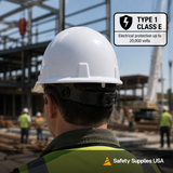 Custom Pyramex Sleek Shell Cap Style Hard Hat - SL Series - ANSI Type 1 - Class E