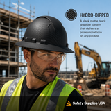 Custom Pyramex Ridgeline Hydro Dipped Full Brim Vented Hard Hat - ANSI Type 1 - Class C